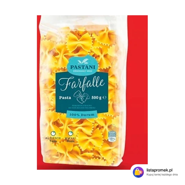 Makaron durum Farfalle Pastani