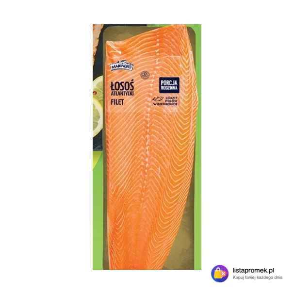 Filet z łososia atlantyckiego, porcja rodzinna, Marinero