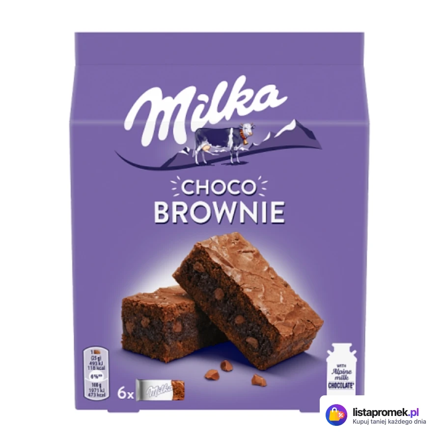 Ciastka Choco Brownie, Choc & Choc lub Choco & Cake