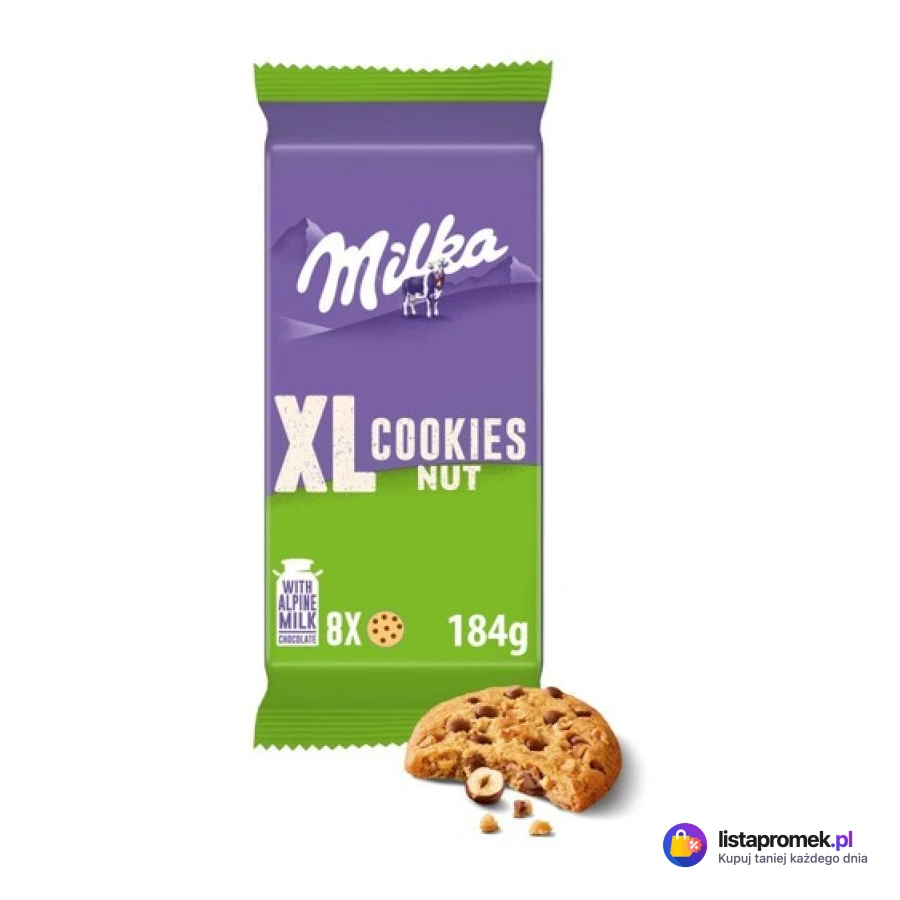 Ciastka, XL Choco Cookies lub Cookies Nut