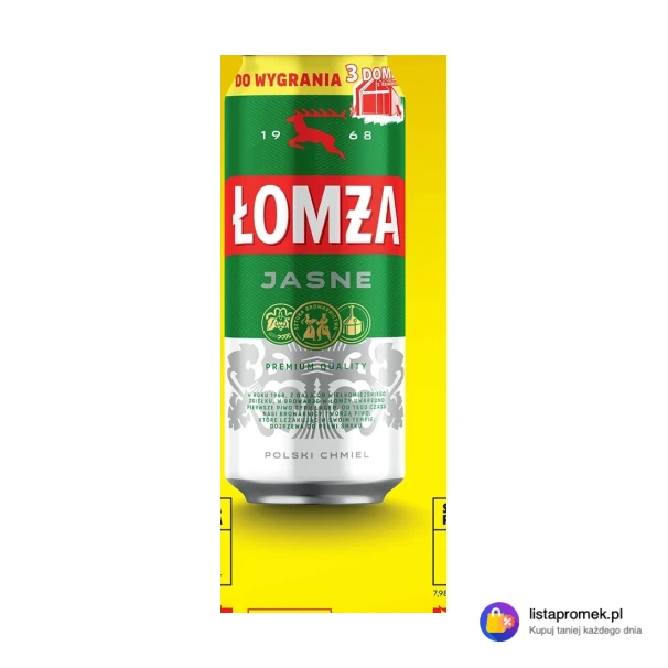 Piwo Łomża jasne pełne