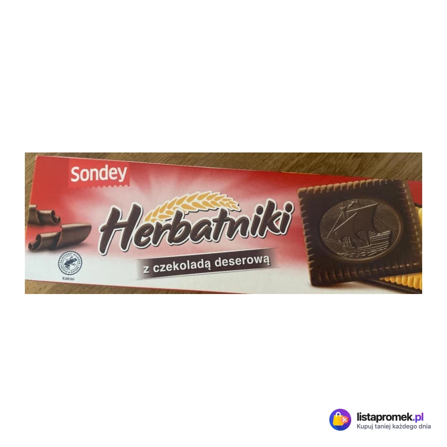 Herbatniki z czekoladą