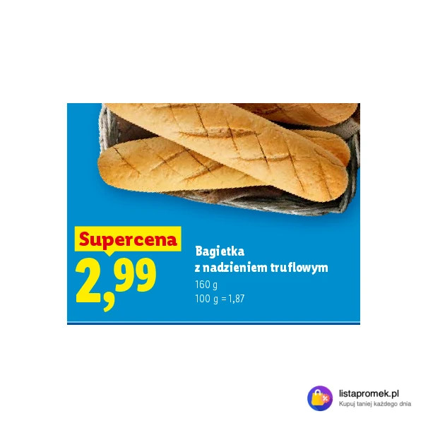 Bagietka z nadzieniem truflowym