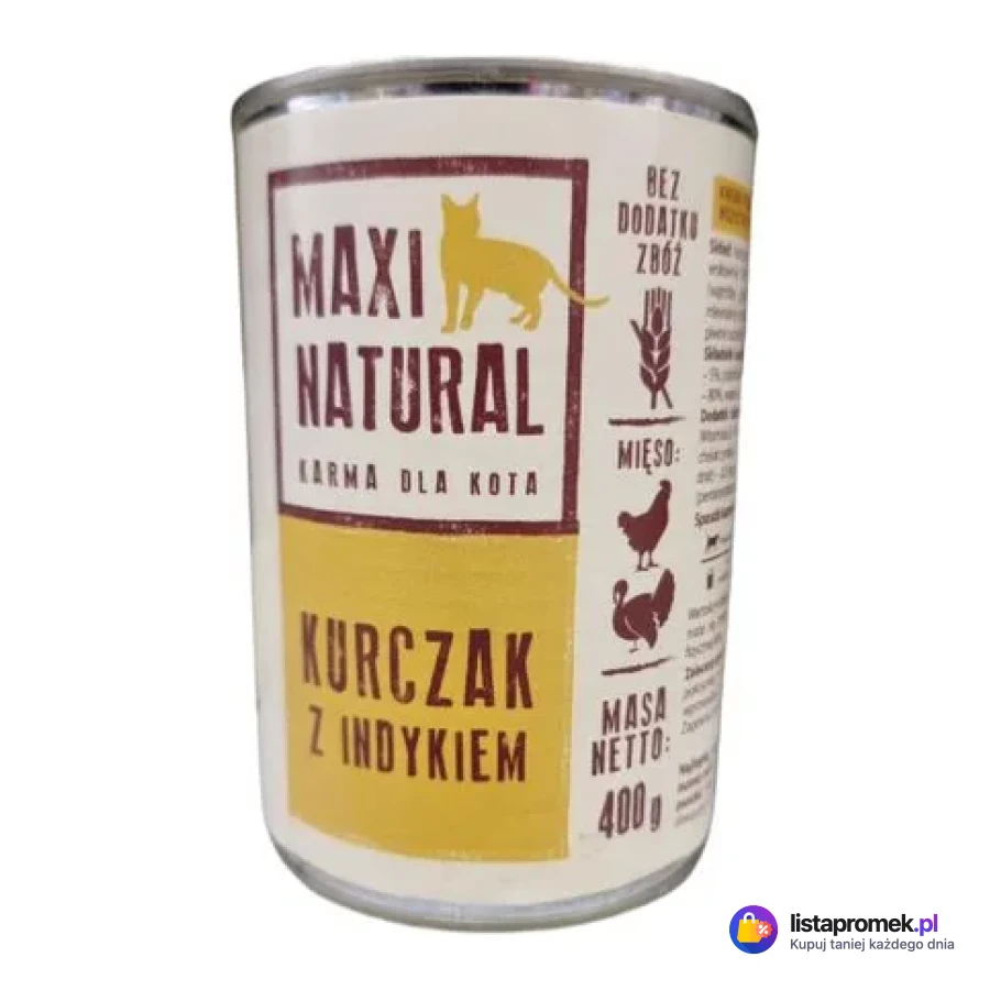 Karma dla kota Maxi Natural, 400 g