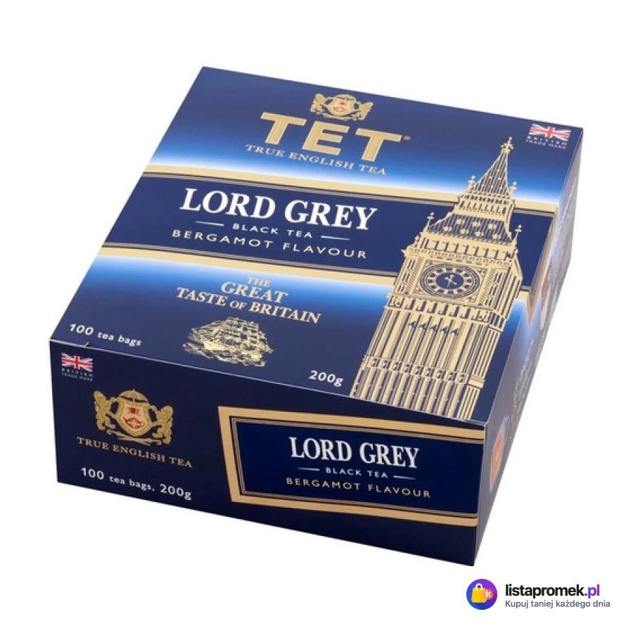British Empire lub Lord Grey, herbata czarna