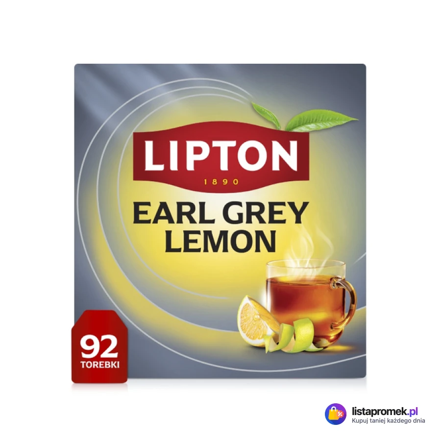 Herbata czarna Earl Grey classic lub lemon