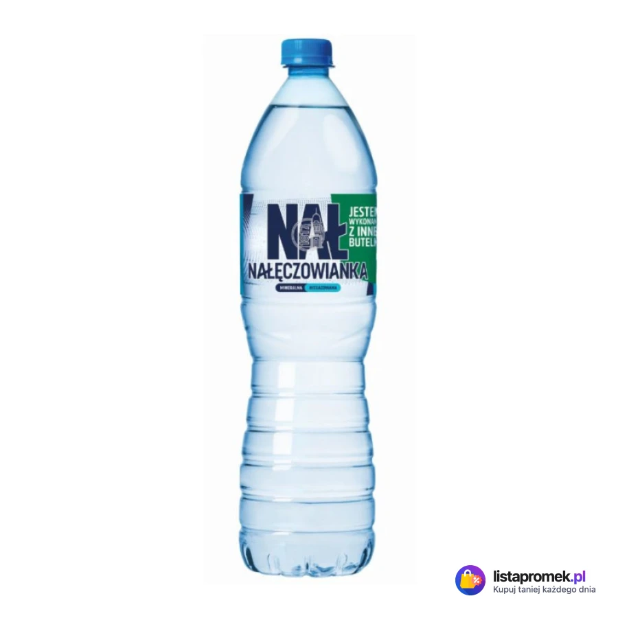 Woda mineralna niegazowana Nałęczowianka, sześciosztuk