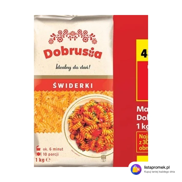 Makaron świderki Dobrusia