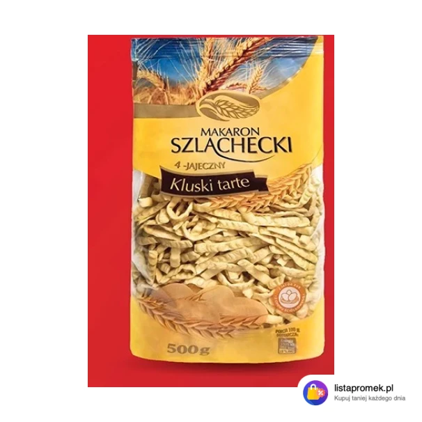 Makaron kluski tarte Szlachecki