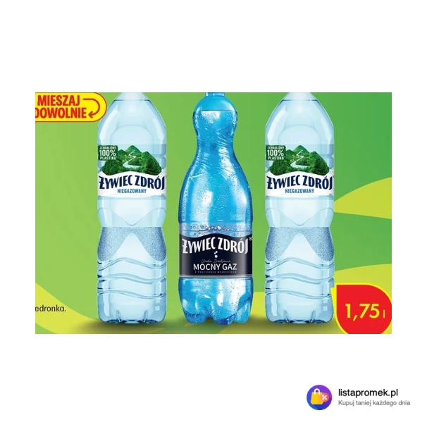 Woda źródlana Żywiec Zdrój