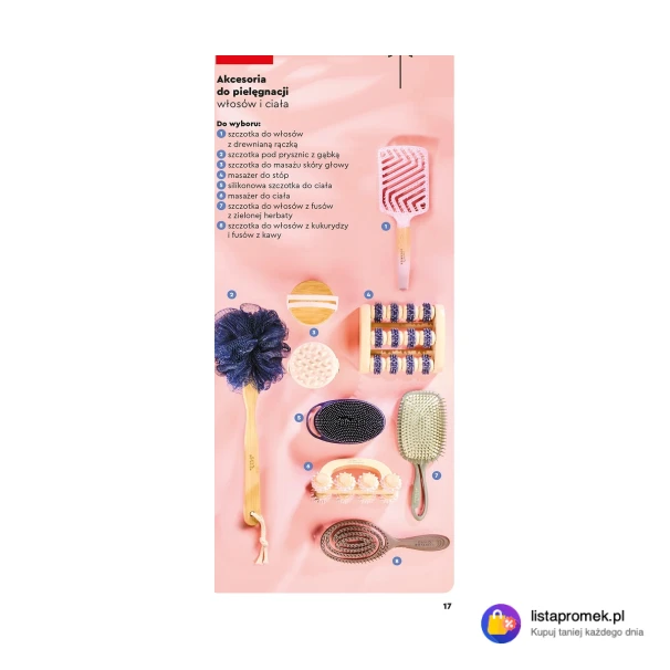 Akcesoria do pielęgnacji włosów i ciała