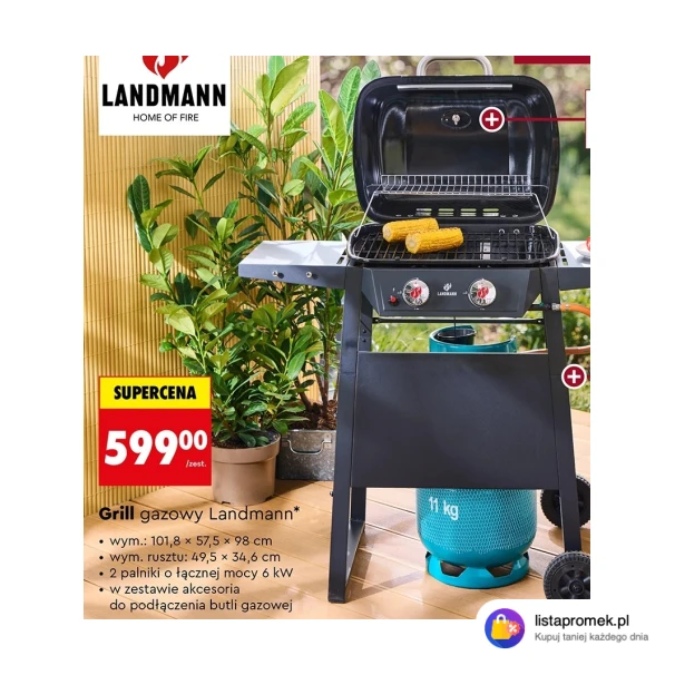 Grill gazowy Landmann*