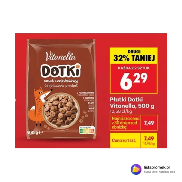 Płatki Dotki Vitanella