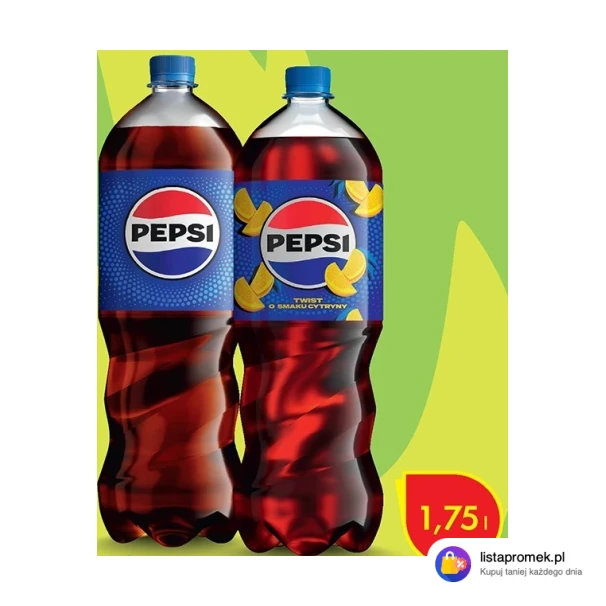 Napój gazowany, 1,75 l: Pepsi, Pepsi Twist