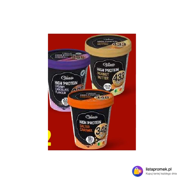 Lody w kubku proteinowe