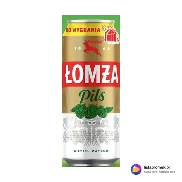 Piwo Łomża Pils, 500 ml