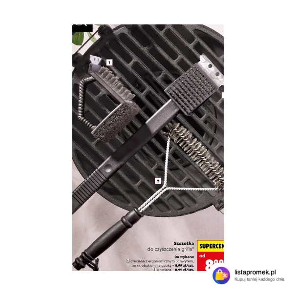 Szczotka do czyszczenia grilla