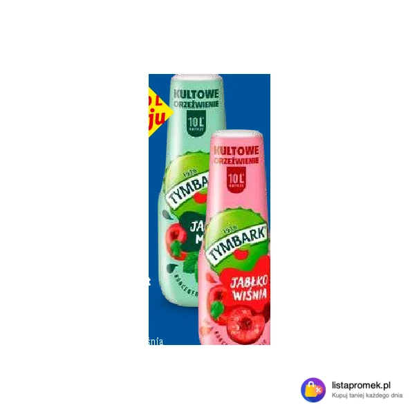 Koncentrat napoju jabłko-mięta lub jabłko-wiśnia