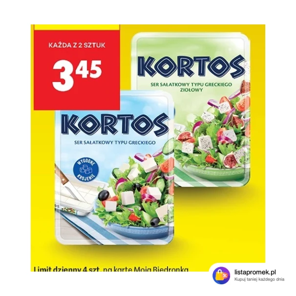 Ser sałatkowy Kortos