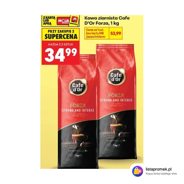Kawa ziarnista Cafe D'Or Forza