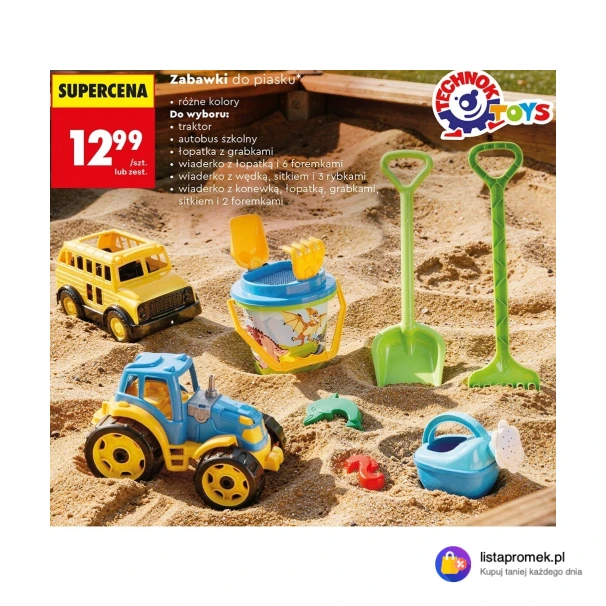 Zabawki do piasku