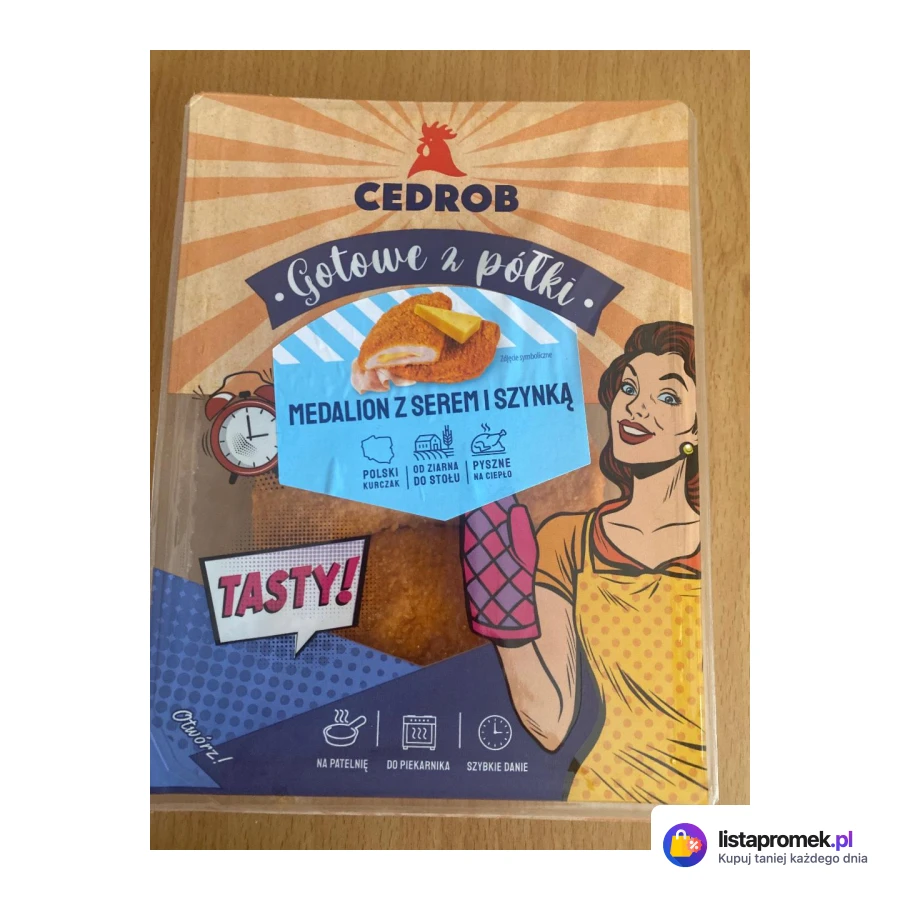 Cordon Bleu z szynką i serem
