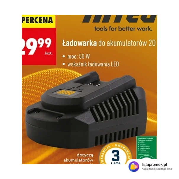 Ładowarka do akumulatorów 20 V