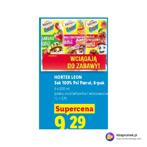 Sok 100% Psi Patrol, 6-pak