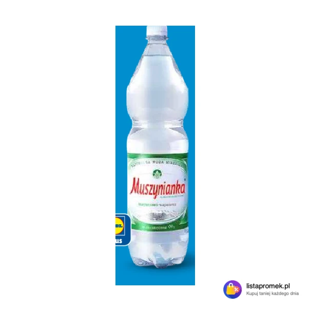 MUSZYNIANKA Woda mineralna magnezowo-wapniowa