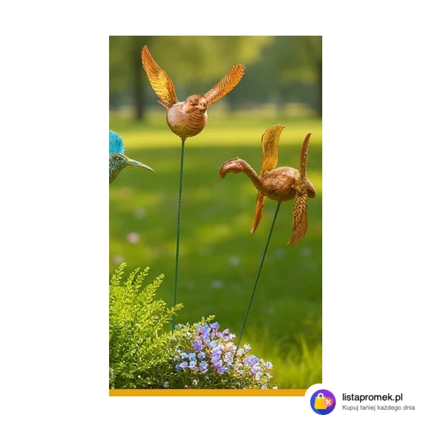 Dekoracja ogrodowa na piku