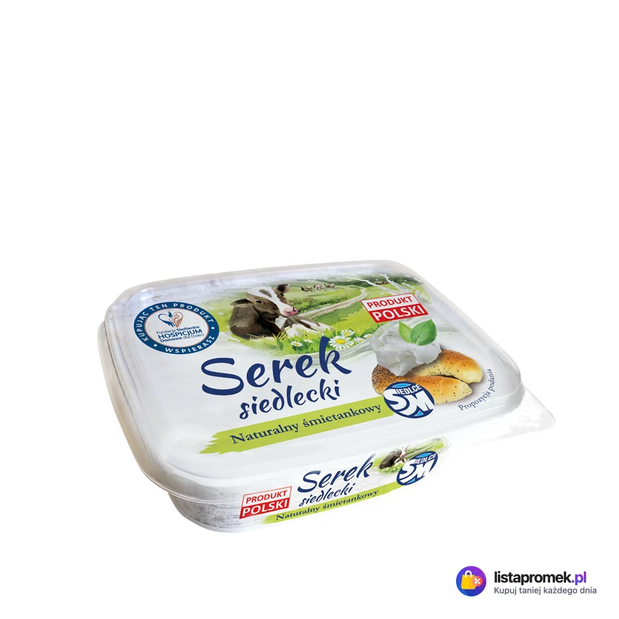 Serek siedlecki śmietankowy