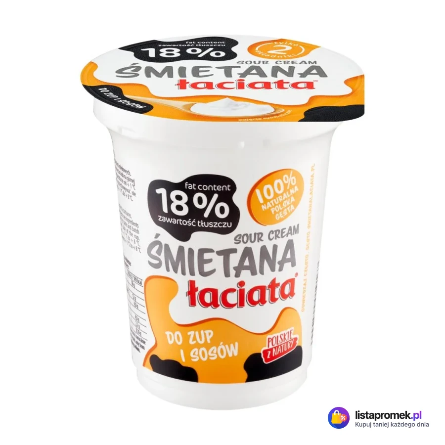 Śmietana 18% tł.