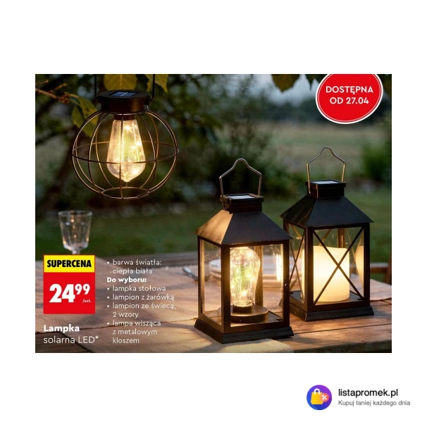 Lampka solarna LED*