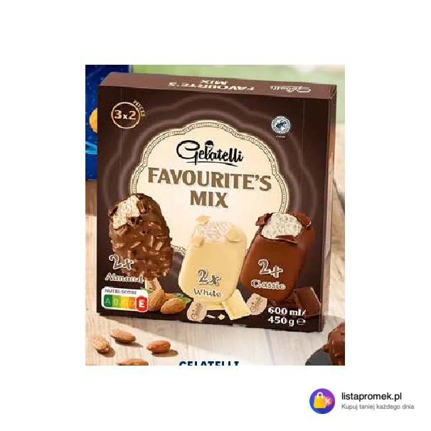 Mix lodów na patyku