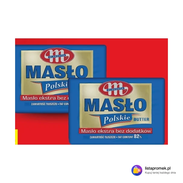 Masło ekstra Polskie Mlekovita, 200 g