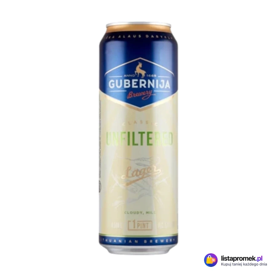 Piwo jasne 4,6%, 5%, 5,2% alk., różne rodzaje