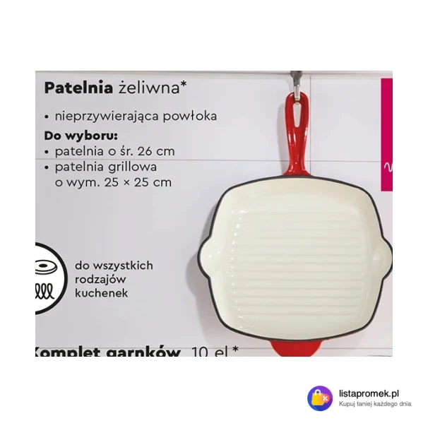 Patelnia żeliwna