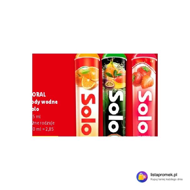 KORAL Lody wodne Solo