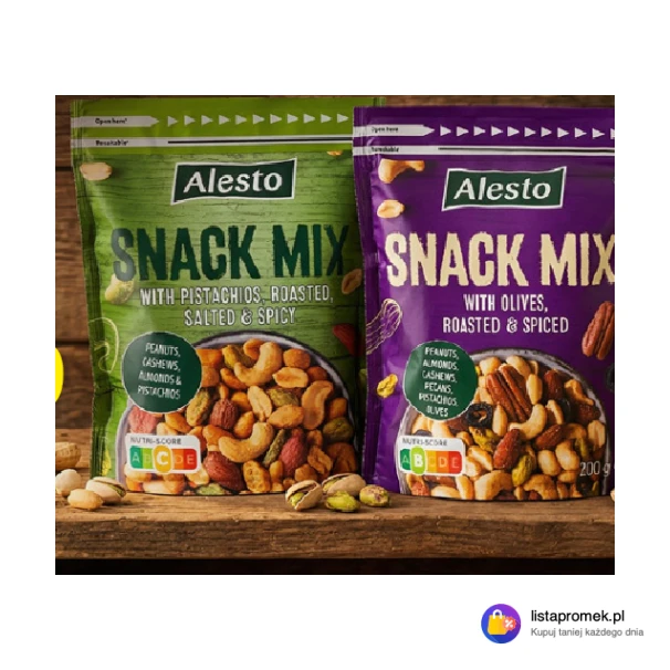 Snack Mix - przekąskowe mieszanki orzechów