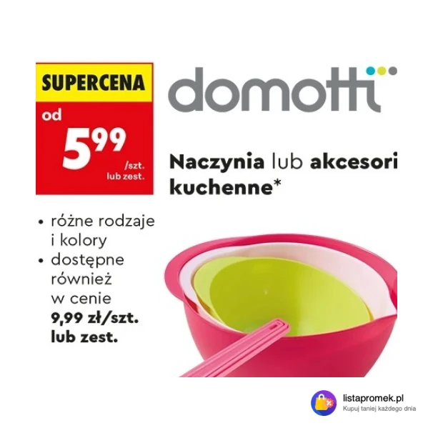 Naczynia lub akcesoria kuchenne Domotti