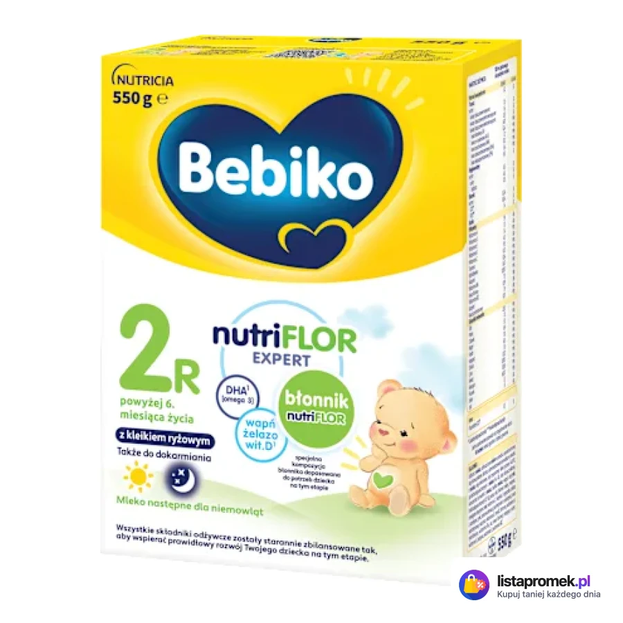 Formuła na bazie mleka 2, 2R, 3, 3R 4, 4R, 5