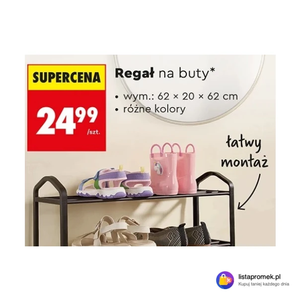 Regał na buty