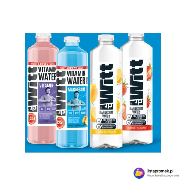 DR WITT Woda witaminowa lub magnezowa, XXL 1,25 L