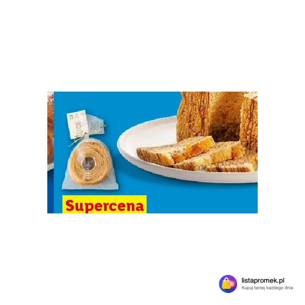 Sękacz mazurski z masłem