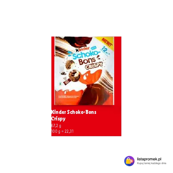 Kinder Schoko-Bons Crispy