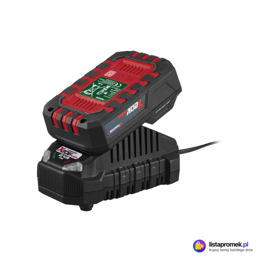 Akumulator litowo-jonowy, 20 V, 2 Ah z ładowarką 2,4 A