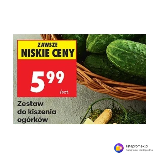 Zestaw do kiszenia ogórków