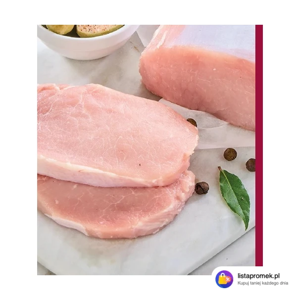 Schab wieprzowy bez kości pakowany próżniowo