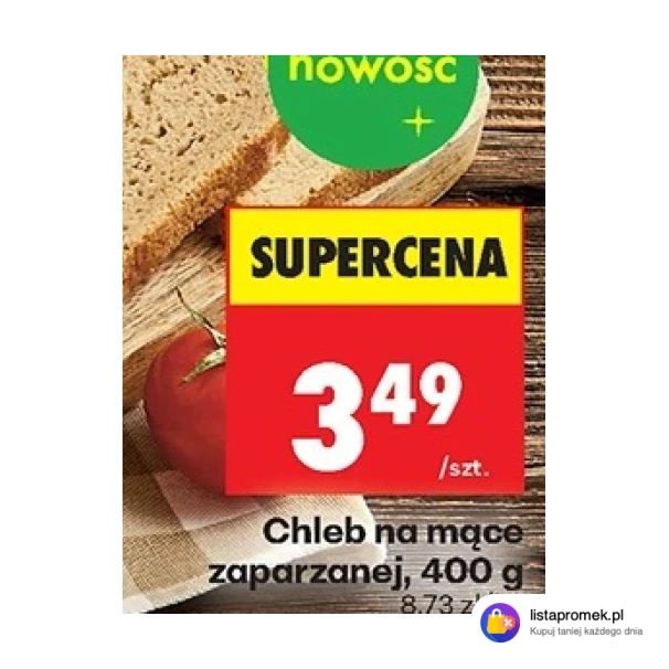 Chleb na mące zaparzanej, 400 g