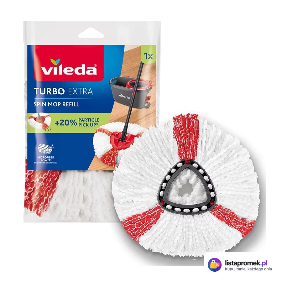 Wkład do mopa obrotowego Turbo 2 w 1